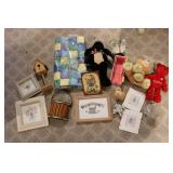 stuffed animals wall hangings decor...