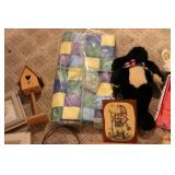 stuffed animals wall hangings decor...