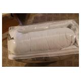 Twin size mattress pad and pillow s...