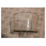 Glass serving bowl...