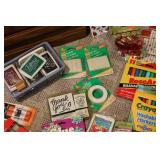 crafting supplies...