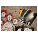 Crafting supplies lace ornament set...