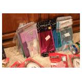 Crafting supplies lace ornament set...