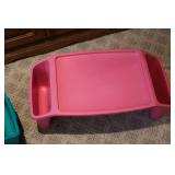 2 plastic lap desks for kids with s...