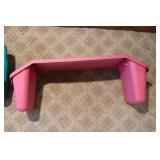 2 plastic lap desks for kids with s...
