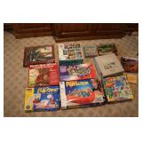 Board games and puzzles...