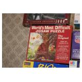 Board games and puzzles...