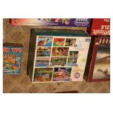 Board games and puzzles...