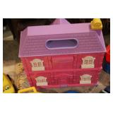 Box of vintage kids toys...