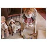 Decorative dolls, teddy bears, and ...