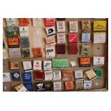 vintage match book collection frame...