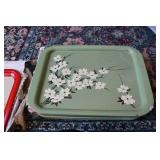 Tin serving trays...