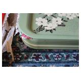 Tin serving trays...