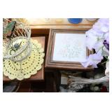 Huge artificial flower lot with vas...