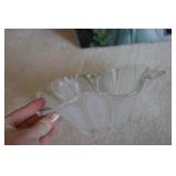 Mikasa glass decorative bowl...