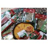 Christmas crafting supplies ribbon,...