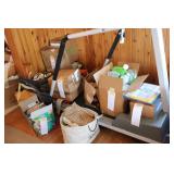 Entire contents of corner treadmill...