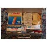 First aid kit...