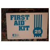 First aid kit...