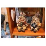 decorative shelf with all contents...