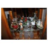 Wooden Glass display case shelf wit...