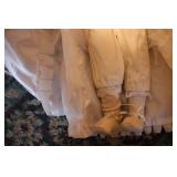 Vintage doll in wedding dress...