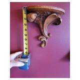 Wall Sconce Display Shelf, pair