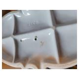 Dresden Lace Large Figurine ~ Couple with Dog