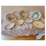Hand Painted Porcelain Plate Collection