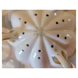 Ornate Hand Painted Nippon Berry Bowl ~ 2 pc