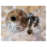 Silver Repousse Damar 900 Rose Water Sprinkler