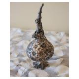 Silver Repousse Damar 900 Rose Water Sprinkler