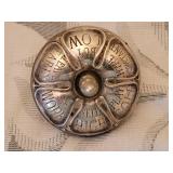 Sterling Silver Executive Decision Maker Spinning Top