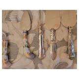 Sterling Silver Dessert Serving Pieces ~ Cake Knives * Pie Servers * Pudding Spoon