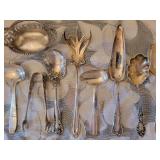 Antique Sterling Silver Serving Pieces ~ 314 grams