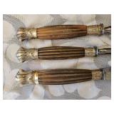 Antique Sheffield English Carving Set