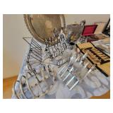 Extensive Silverplate Serving Accessories