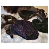 Vintage Mink Fur Scarves and Hats plus Muff
