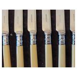 Antique English Boxed Fish Service