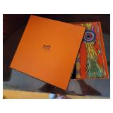 Hermes Silk Scarf with Box ~ 1789 Liberte Egalite Fraternite