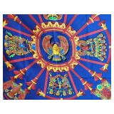 Hermes Silk Scarf ~ Egyptian Scarab Brid de Galla
