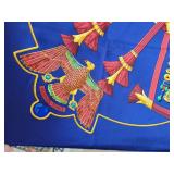 Hermes Silk Scarf ~ Egyptian Scarab Brid de Galla