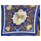 Hermes Silk Scarf with Box ~ Cheval Turc L