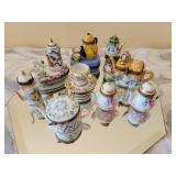 Limoges Porcelain Trinket Box Collection ~ Tea Pot Theme