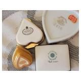 Love Heart Theme Trinket Box Collection ~ Limoges * Jay Strongwater * Halcyon