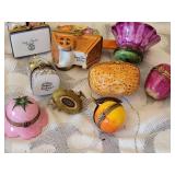 Flower Garden Theme Trinket Box Collection ~ Limoges * Jay Strongwater