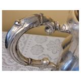 Sterling Silver Tea Service with sp Tray ~ 2441 grams