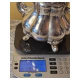 Sterling Silver Tea Service with sp Tray ~ 2441 grams