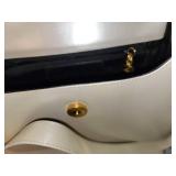 Bally Vintage Envelope Handbags ~ Black/White and Blue/White