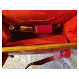 Vintage Red Kelly Handbag by Evans